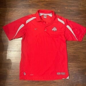 Nike Ohio State Polo Size M
